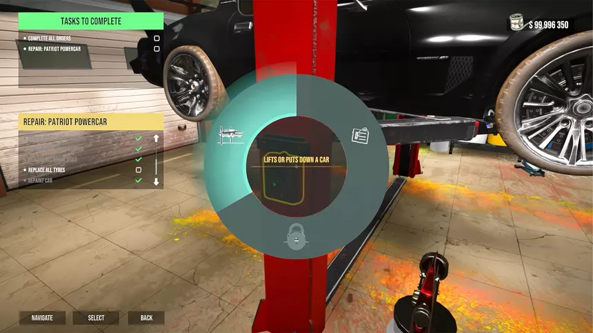 Скриншот 8 к игре Car Tuning Garage Simulator