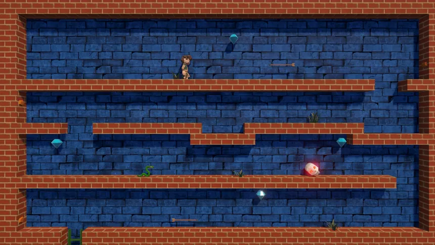 Скриншот 5 к игре Joe and the Lost Pixels