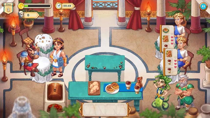 Скриншот 5 к игре Greek Kitchen Frenzy: Dionysus