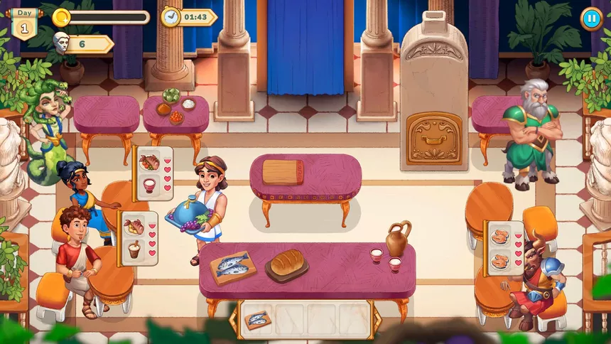 Скриншот 8 к игре Greek Kitchen Frenzy: Dionysus