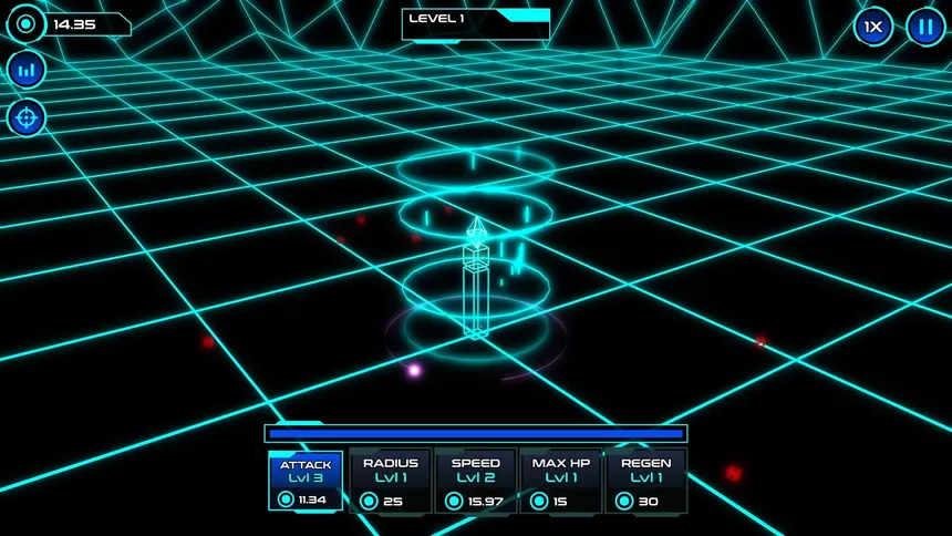 Скриншот 5 к игре Idle Geometry Defense