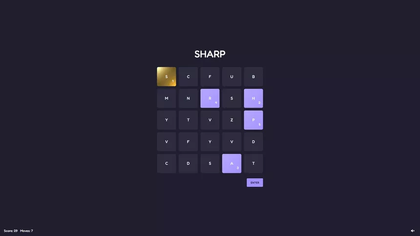 Скриншот 5 к игре Relax Scramble: Endless Word Puzzle