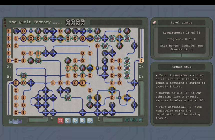 Скриншот 5 к игре The Qubit Factory