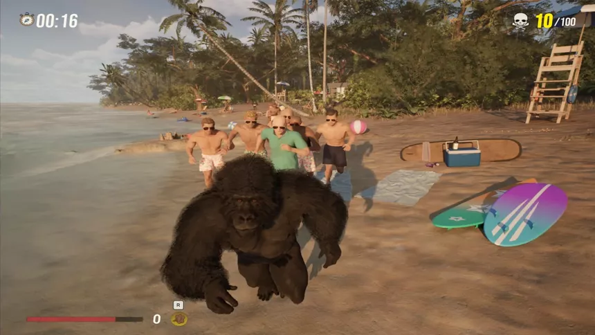 Скриншот 7 к игре Gorilla Vs 100 Men