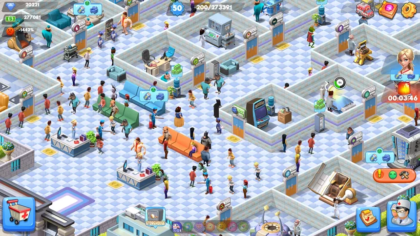 Скриншот 6 к игре Сим Больница(Sim Hospital)