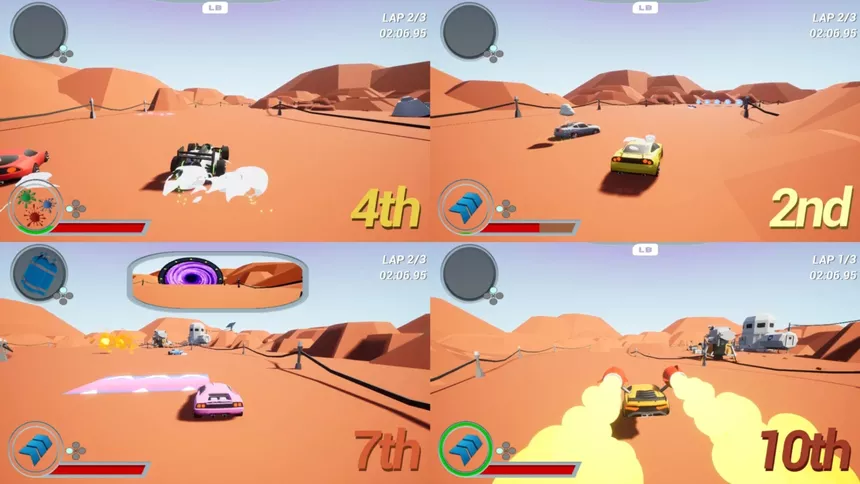 Скриншот 7 к игре Nitro Battle Racing