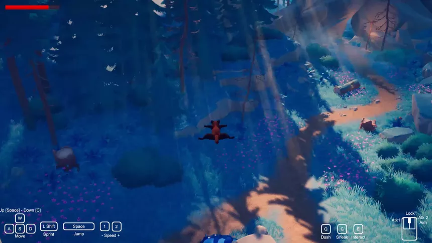 Скриншот 7 к игре Red Panda: The Quiet Path