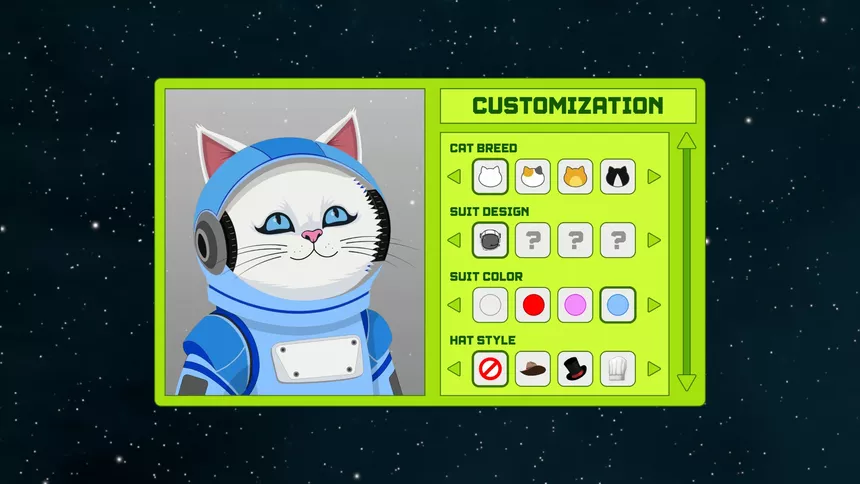 Скриншот 6 к игре Space Cat Solitaire