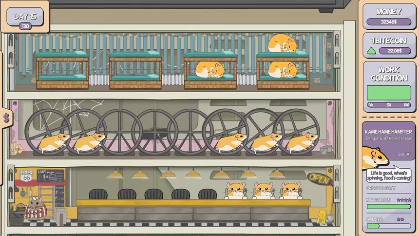Скриншот 5 к игре H.A.M. – Hamster Automated Mining