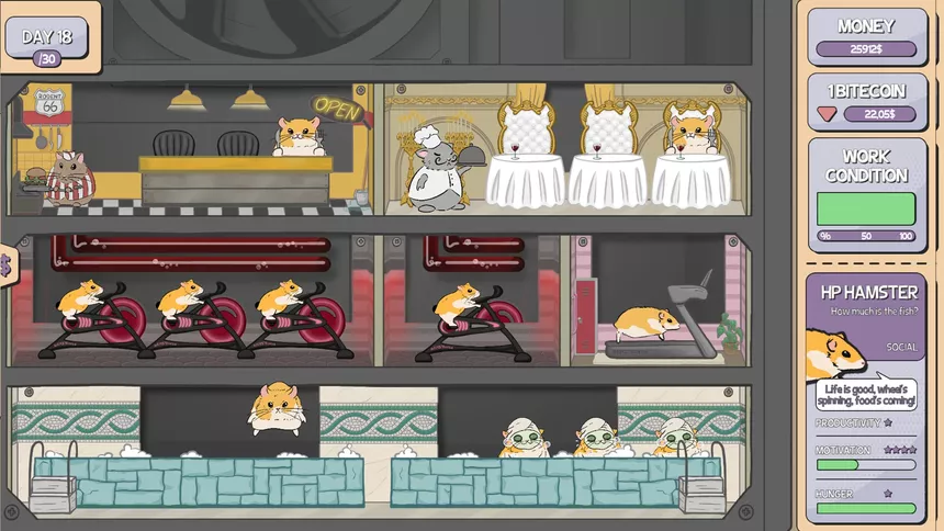 Скриншот 7 к игре H.A.M. – Hamster Automated Mining