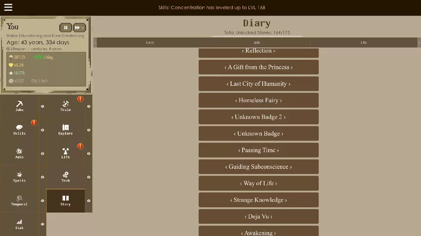 Скриншот 5 к игре Idle Reincarnator