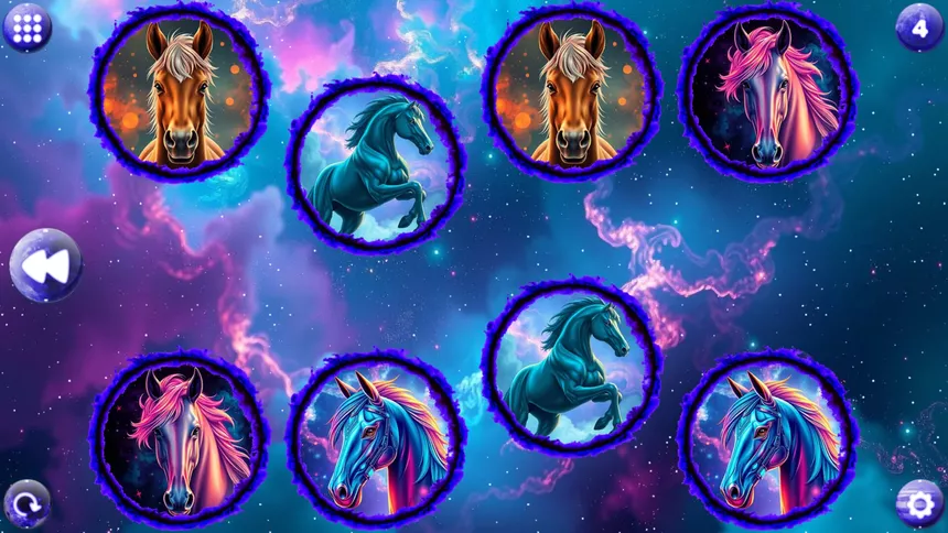 Скриншот 5 к игре Space Memory: Horses