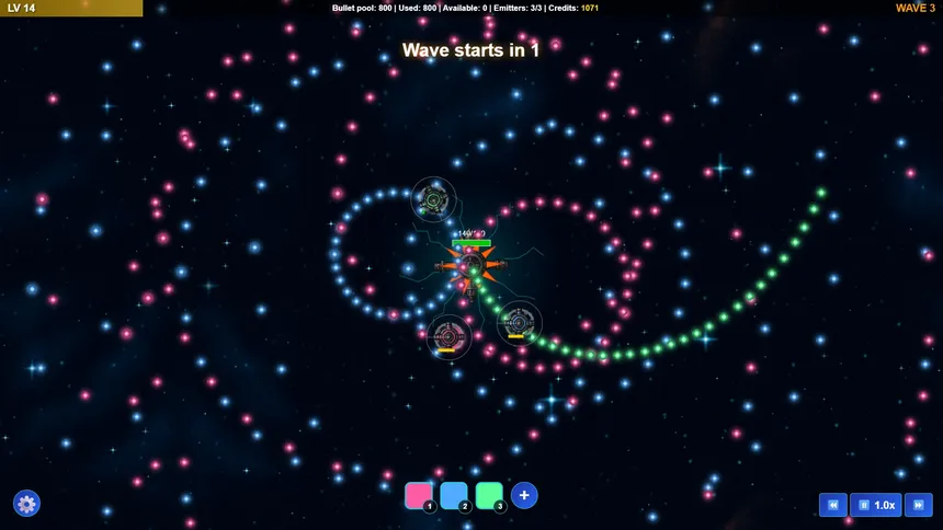 Скриншот 5 к игре Pattern Survivors: Bullet Hell — Create Chaos