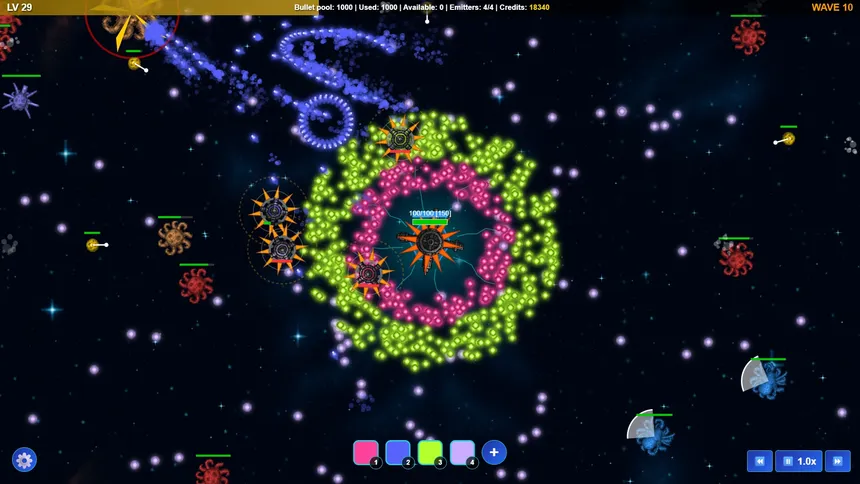 Скриншот 6 к игре Pattern Survivors: Bullet Hell — Create Chaos