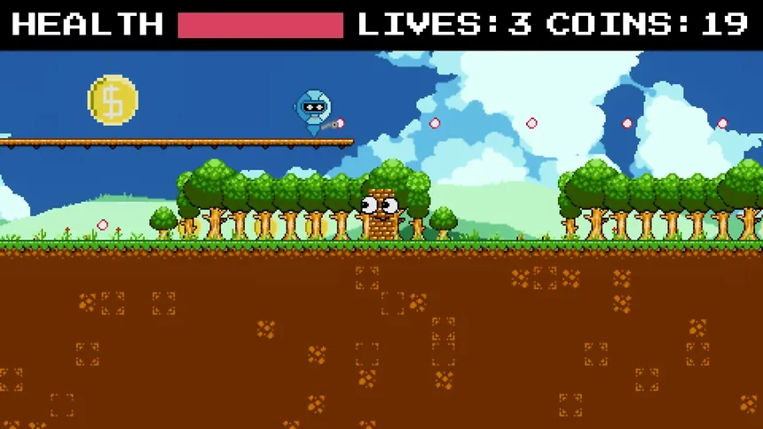Скриншот 6 к игре Mr. Brick Adventures