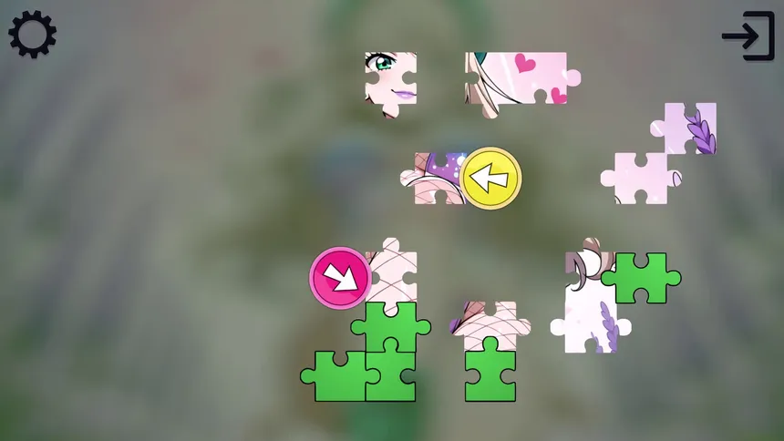 Скриншот 6 к игре Puzzle Temptation: Anime Reveal