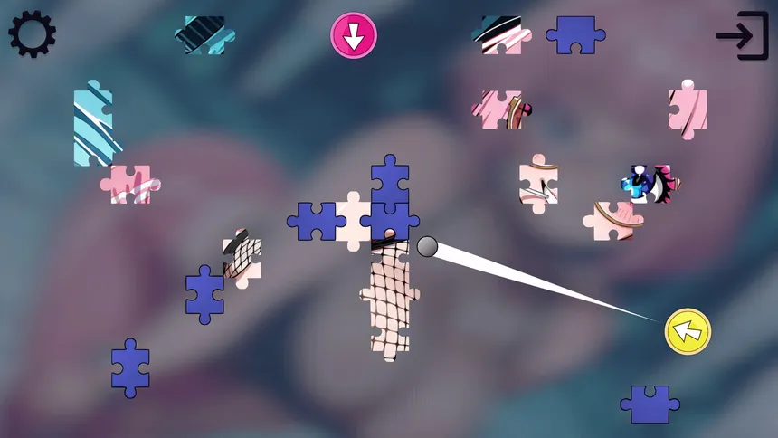 Скриншот 7 к игре Puzzle Temptation: Anime Reveal