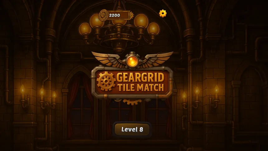 Скриншот 5 к игре Geargrid Tile Match