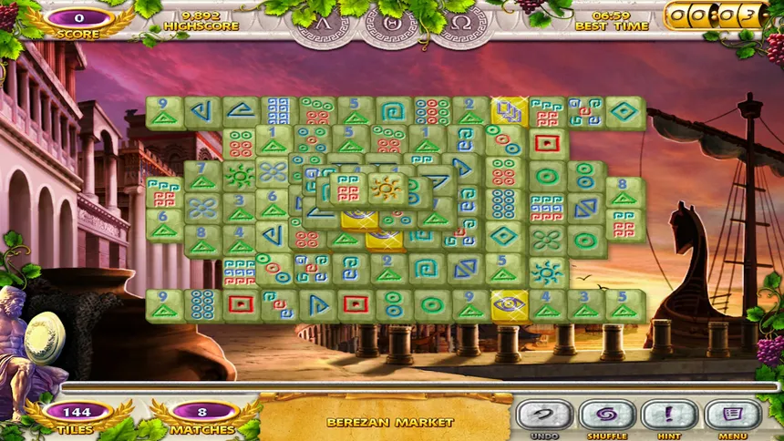 Скриншот 5 к игре Mahjong Mysteries - Ancient Athena