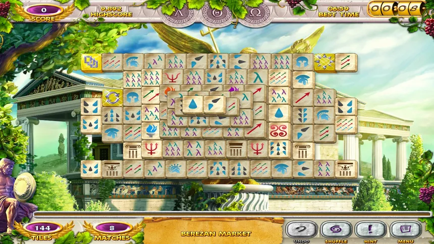 Скриншот 7 к игре Mahjong Mysteries - Ancient Athena