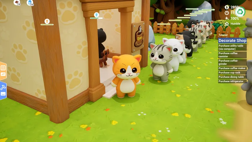 Скриншот 5 к игре Когда Кошка Встретила Кофе