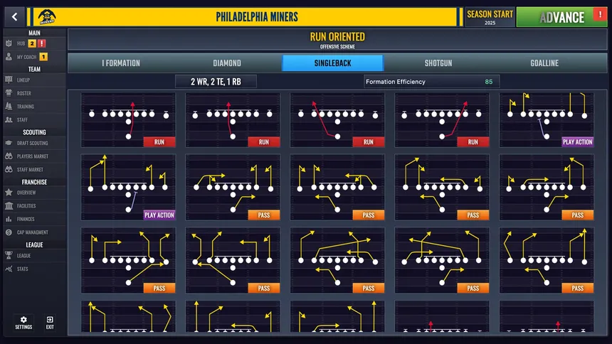Скриншот 5 к игре Ultimate Pro Football Coach
