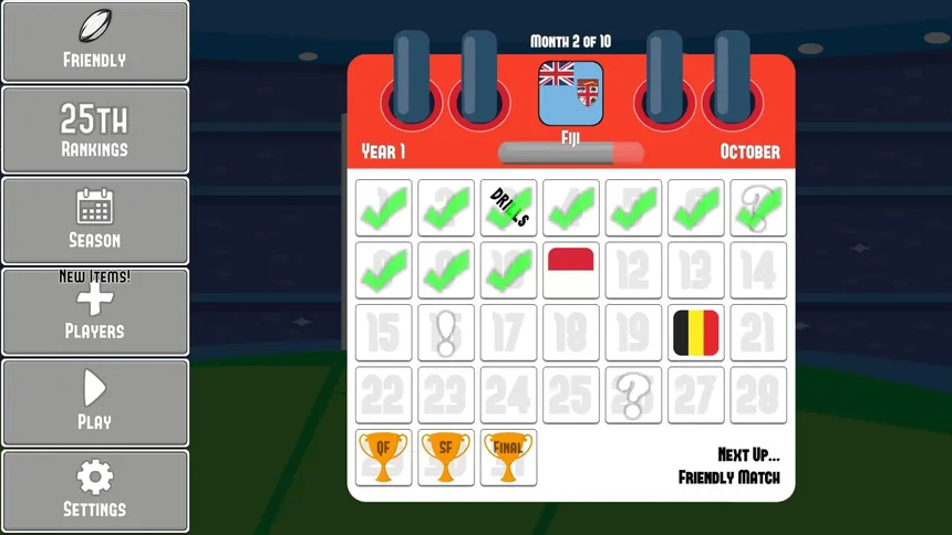 Скриншот 7 к игре MINI Rugby: World Tour