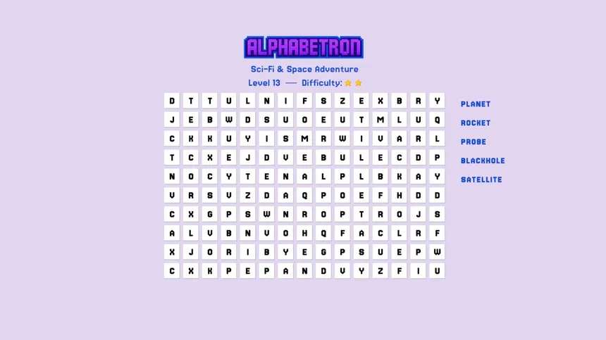 Скриншот 5 к игре Alphabetron