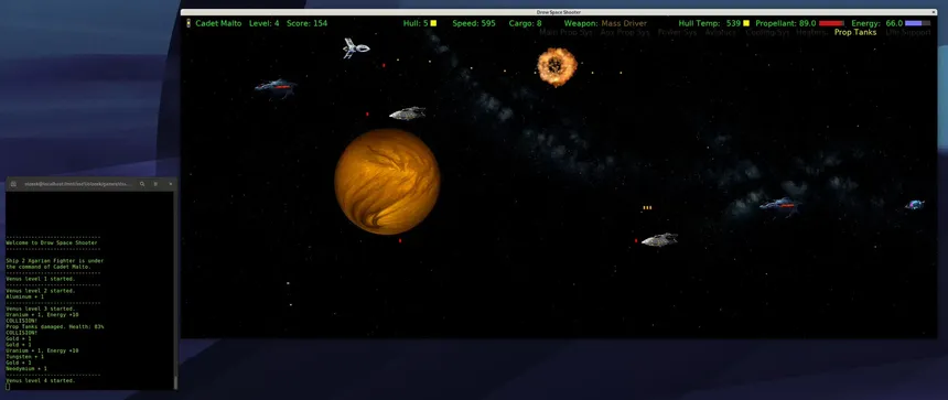 Скриншот 5 к игре Drow Space Shooter
