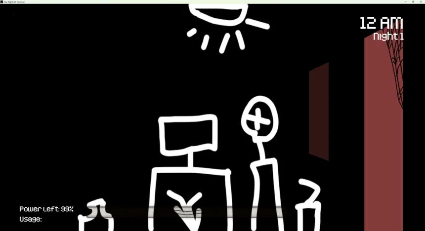 Скриншот 5 к игре Five Nights At Stickman