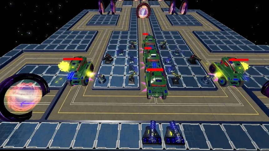 Скриншот 5 к игре Galaxy Defenders (Classic TD)