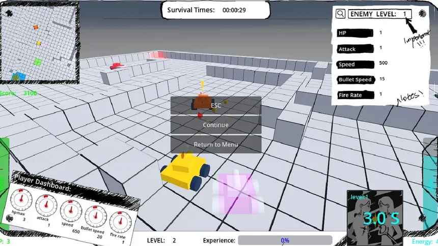 Скриншот 5 к игре Tank Rectangle