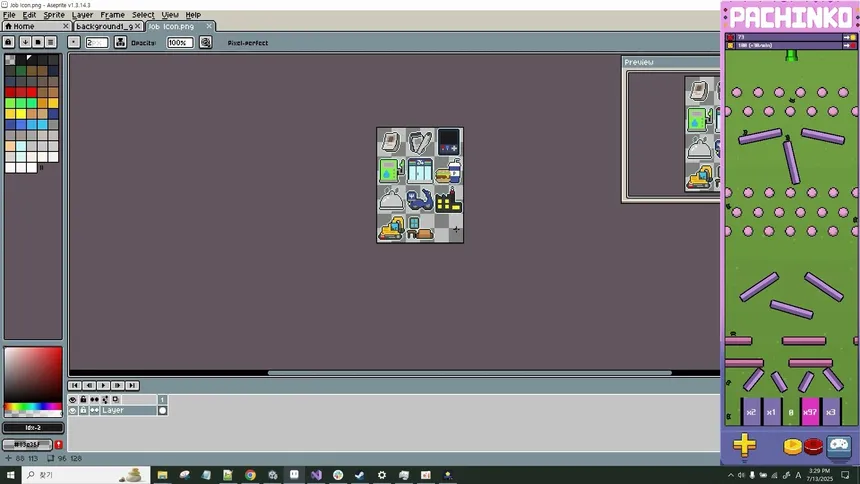 Скриншот 5 к игре Desktop Pachinko Idle