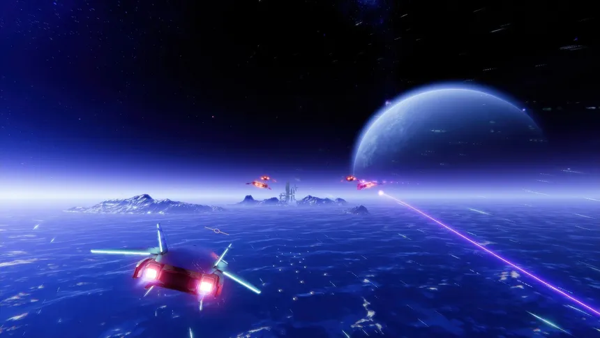 Скриншот 6 к игре Neon Hyperdrive