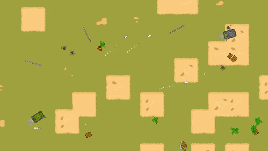 Скриншот 6 к игре Pixel Tank Wars