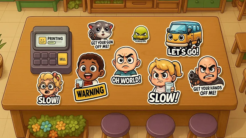 Скриншот 5 к игре Sticker Business