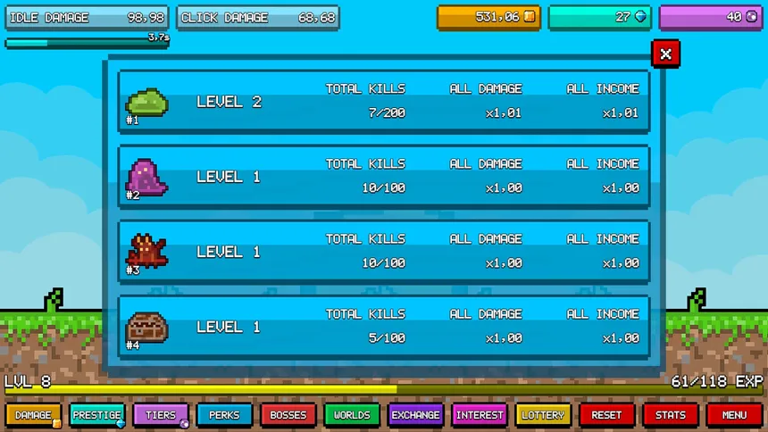 Скриншот 7 к игре Idle Pixels