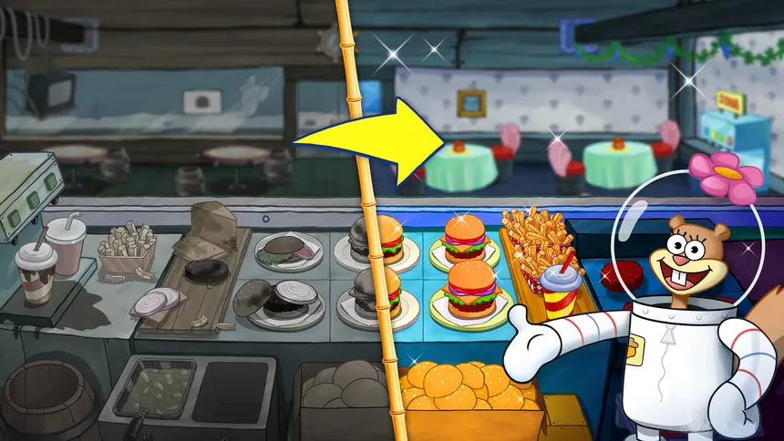 Скриншот 5 к игре SpongeBob: Krusty Cook-Off