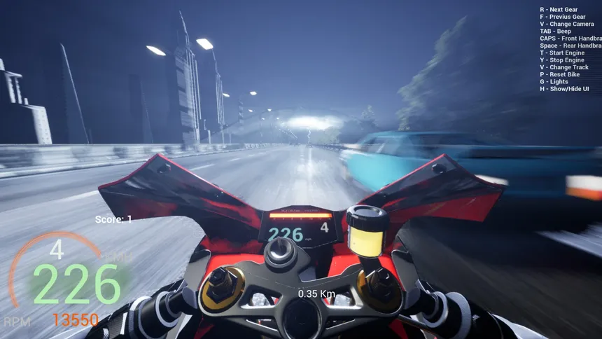 Скриншот 5 к игре Motorcycle Ride: Infinity