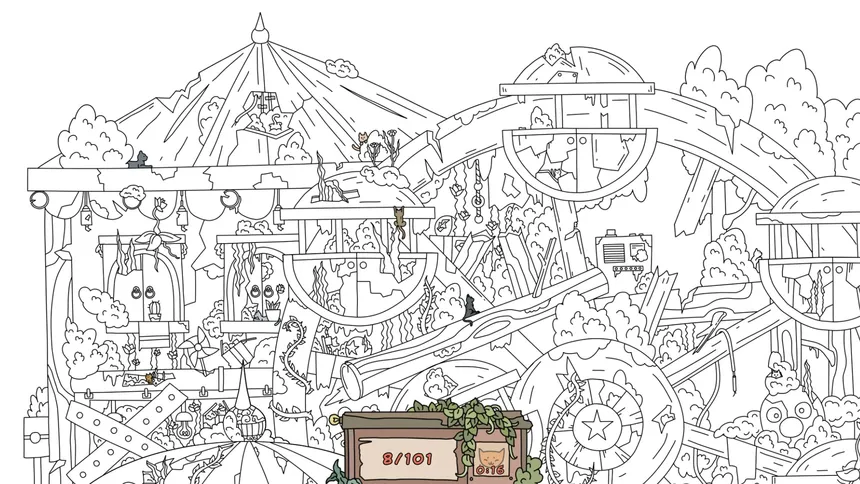 Скриншот 7 к игре Hidden Cats: Old Amusement Park