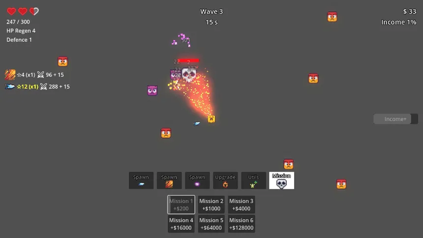 Скриншот 5 к игре Emoji Random Defence