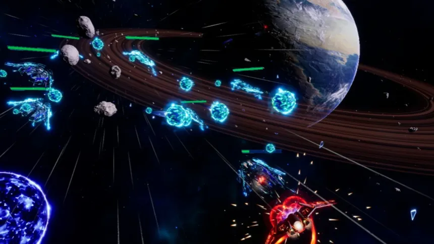 Скриншот 6 к игре VR Blasteroids