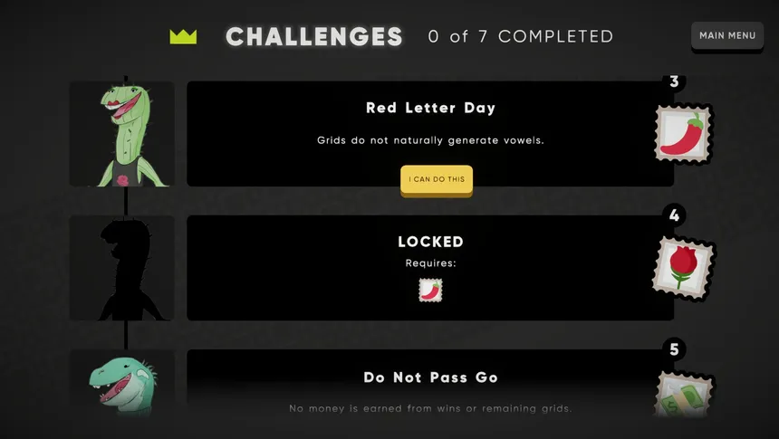 Скриншот 5 к игре Cursed Words: The Word Game That Isn't