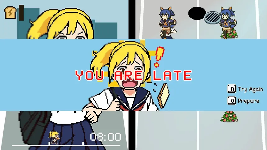 Скриншот 5 к игре Tardiness Girl