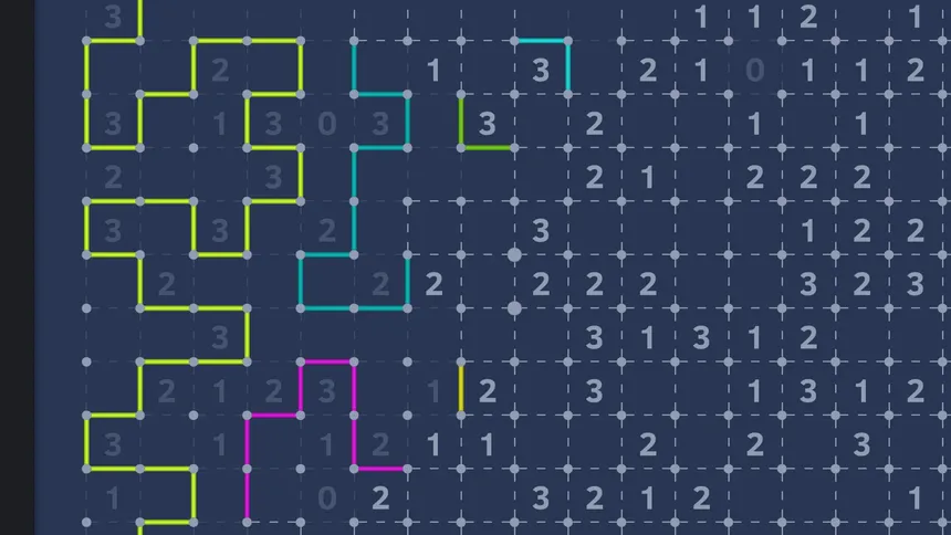 Скриншот 6 к игре Slither Link Plus
