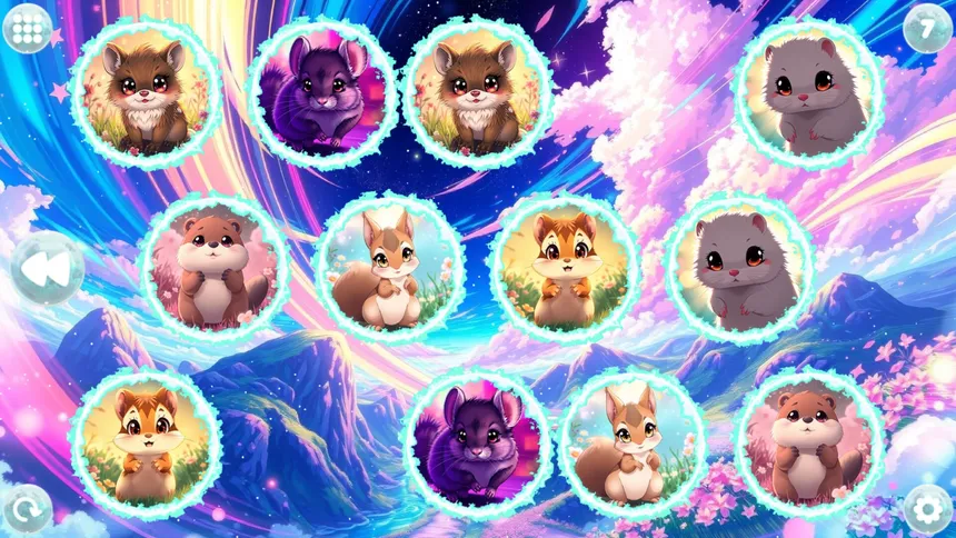 Скриншот 5 к игре Anime Dream Match: Rodents