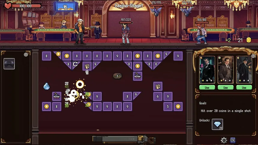Скриншот 8 к игре Pin-Bang-Shot!
