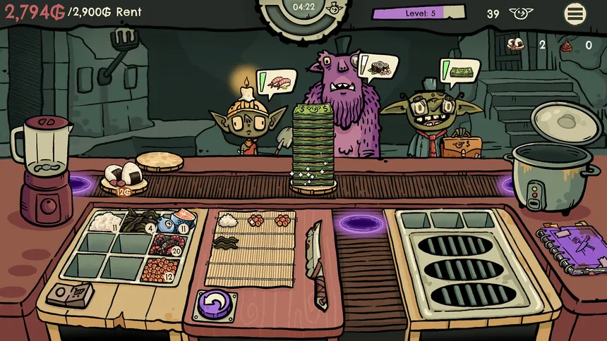 Скриншот 7 к игре Goblin Sushi