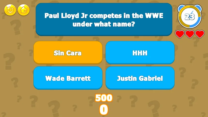 Скриншот 7 к игре Wrestling Trivia