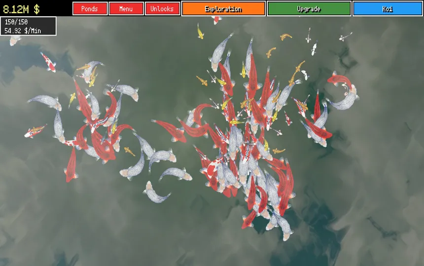 Скриншот 5 к игре Tranquil Koi 鯉の池